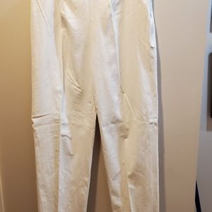 PIAZZA SEMPIONE WHITE SLACKS